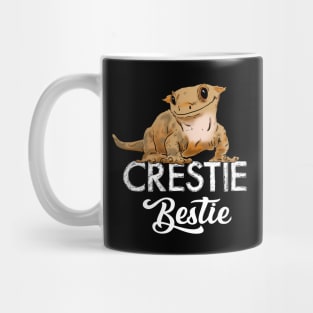 Crestie Bestie, Cute Crested Gecko, Gecko Lover, Lizards Mug